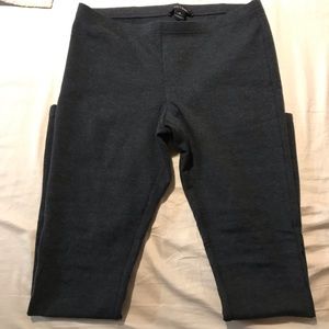 White House Black Market Gray Leggings - M